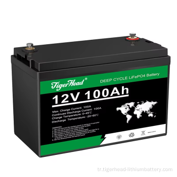 12V 100Ah Derin Döngü LiFePO4 Pil